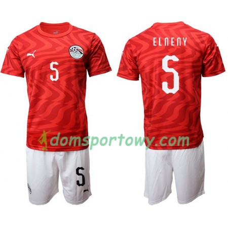 Koszulka Egipt Elneny 5 Dziecięcy Domowe Koszulki Piłkarskie 2019 Krótki Rękaw